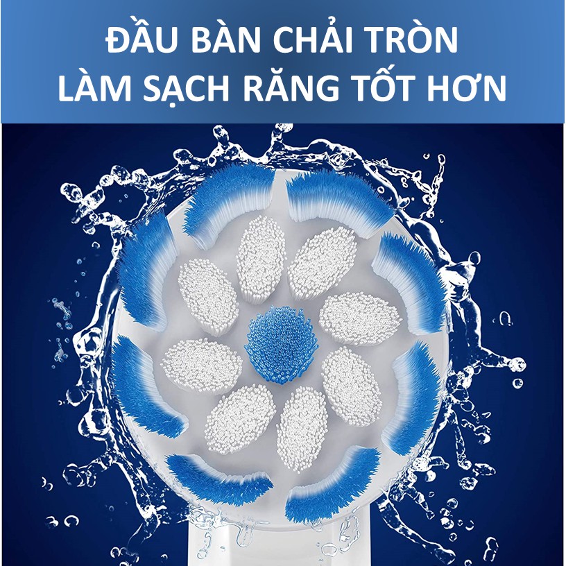 Vỉ 3 Đầu Bàn Chải Điện Oral-B Braun - Đủ Loại Đầu Thay Thế Bàn Chải Oral B, Đầu Bàn Chải OralB Chính Hãng