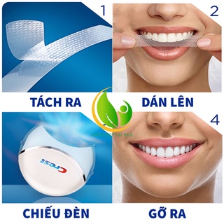 [ CHÍNH HÃNG ] Miếng Dán Trắng Răng Crest 20 miếng