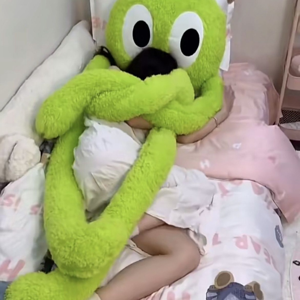 Đồ chơi nhồi bông Hình Bạch Tuộc Dễ Thương Cho Bé