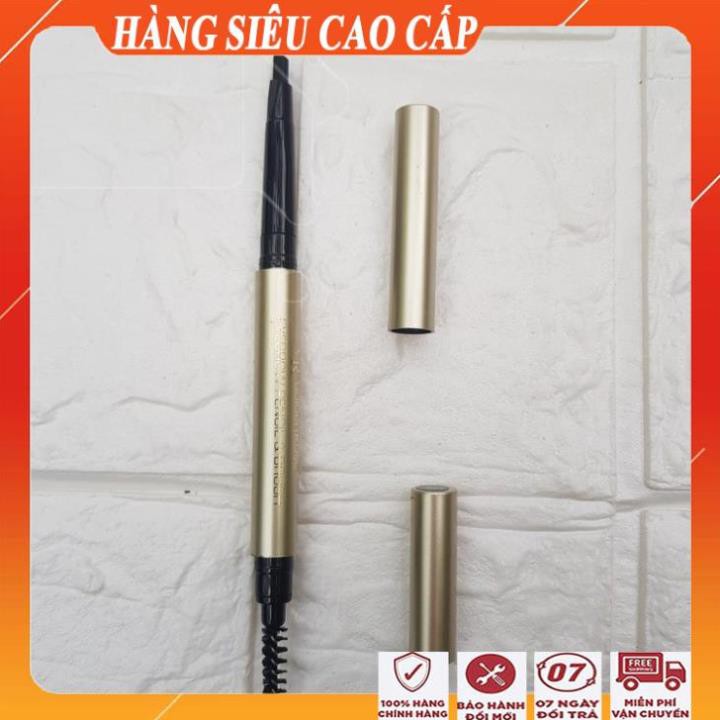 [ AUTH - BÁN TRI ÂN ] Chì kẻ mày 3D 2 đầu chính hãng golden rose/ Bút chì kẻ lông mày siêu mịn, không bết, chống nước