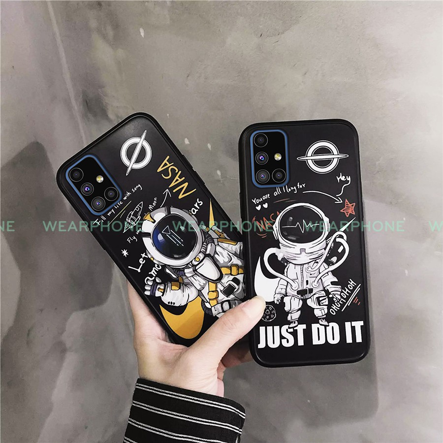 Ốp Lưng Silicon NSA Samsung Galaxy A32 A52 A72 4G 5G A01 A11 A12 A21S A31 A41 A42 A51 A60 A6S A71 Dẻo Đen Wearphone