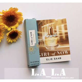 [ Vial ] Nước hoa Girl Of Now Elie Saab 1ml
