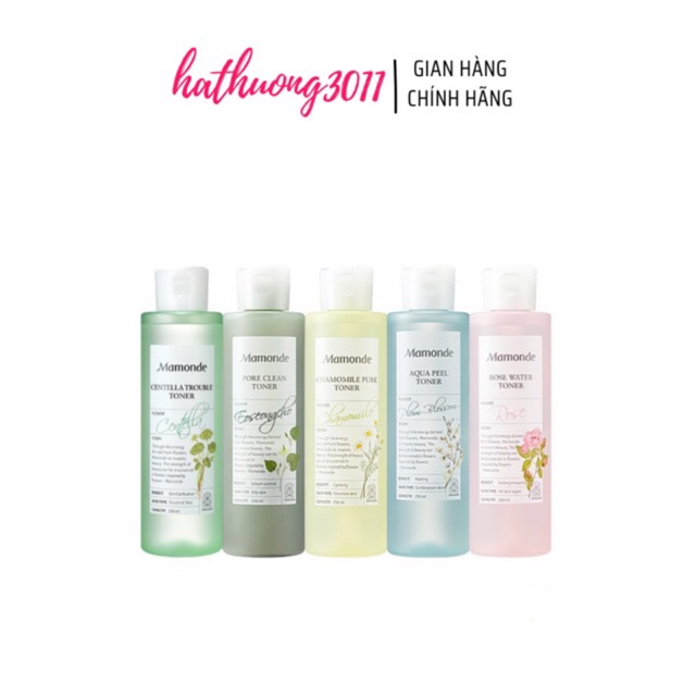 [ CÓ SẴN ] Nước hoa hồng Toner Mamonde