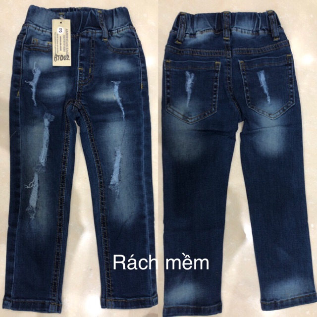 Quần Jeans dài bé trai 10kg -20kg tổng hợp