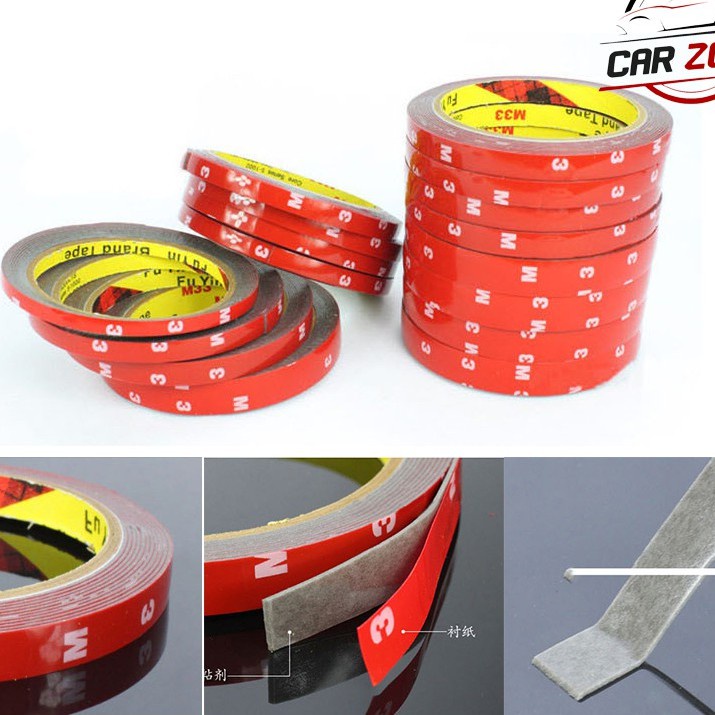 Cuộn băng dính đục dài 3 mét chính hãng 3M - băng keo 3M cường lực siêu dính