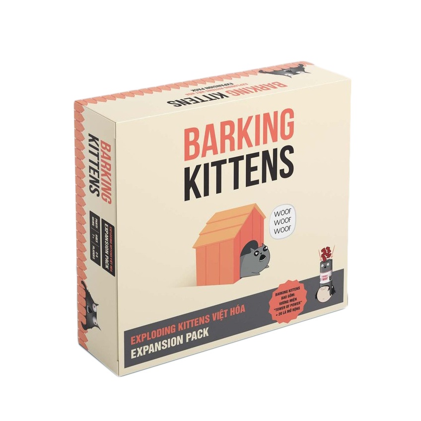 Mèo Nổ Và 6 Bản Mèo Nổ Mở Rộng, Bài Exploding Kittens Cho Nhiều Người Chơi