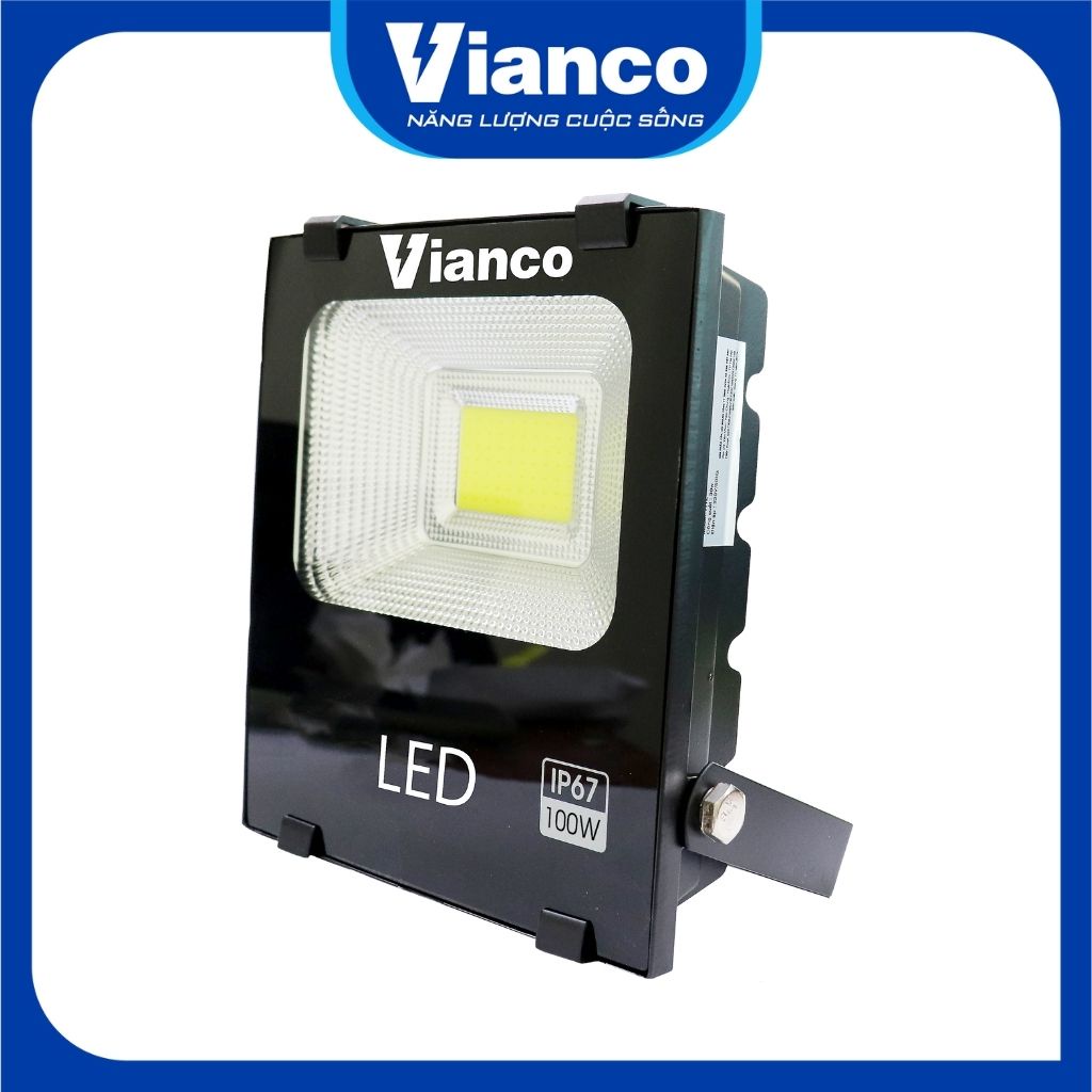 Đèn Pha Led VIANCO Công Suất Tiêu Thụ Điện Thấp, Tạo Màu Ánh Sáng Ấn Tượng