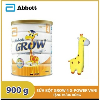 1 lon sữa Abbott Grow 4 900g tặng gấu bông ngẫu nhiên