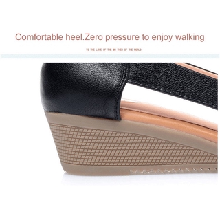 Giày sandal cao gót đế mềm nữ