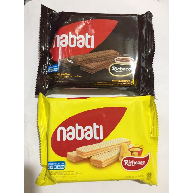 Combo 10 bánh nabati 52g (có 2 mùi)mẩu mới