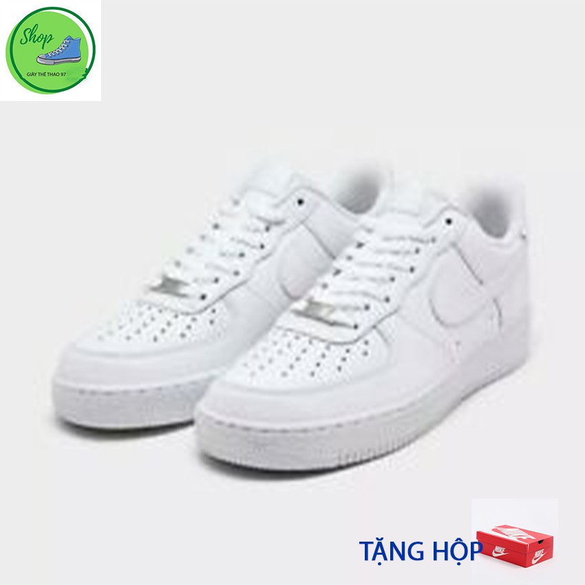 Giày thể thao full trắng  thấp cổ thời trang , giày af1 sneaker nam nữ tôn giáng hot tren