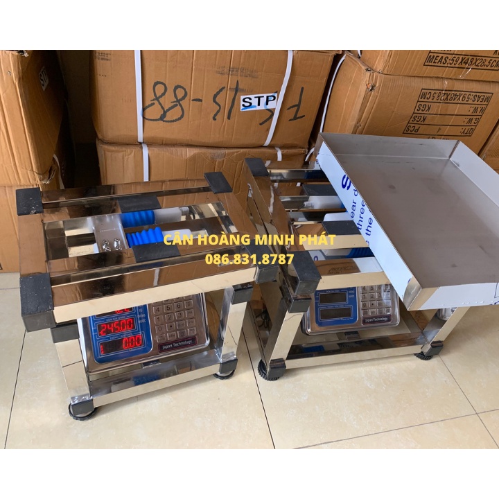 Cân ghế điện tử INOX 100kg 150kg 300kg chống nước TVS  Bảo Hành 24 Tháng