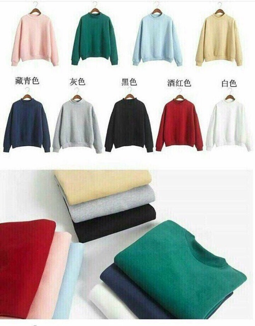 Áo Hoodie Nỉ Trơn Nam Nữ | BigBuy360 - bigbuy360.vn