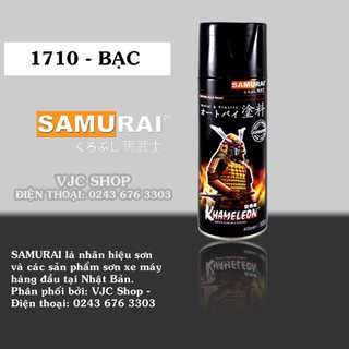 Chai sơn xịt sơn lót xe máy cao cấp SAMURAI