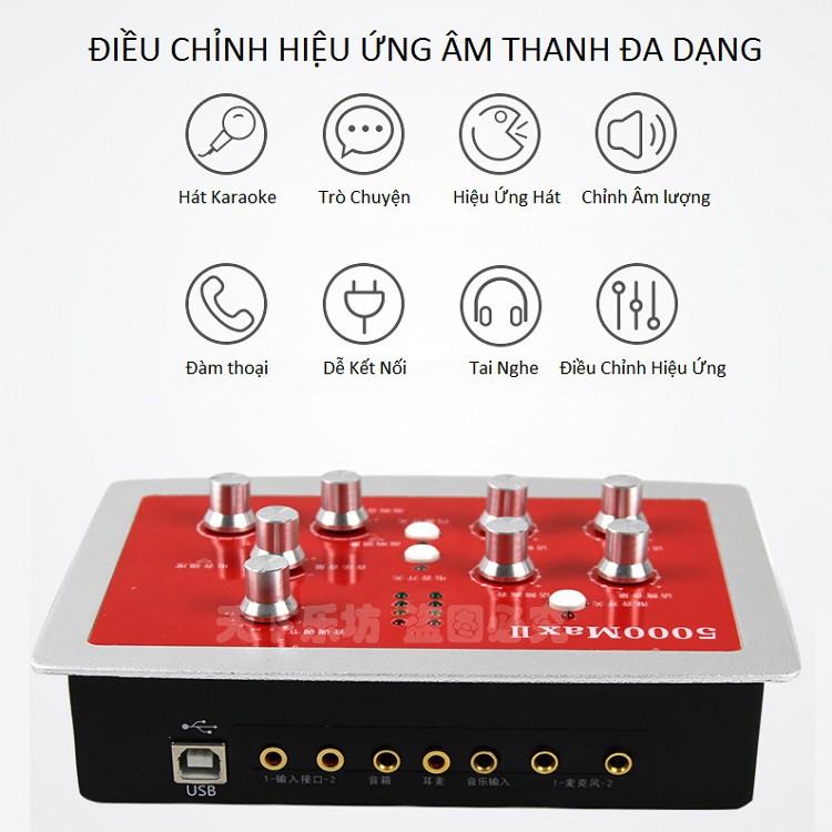 HF-5000 MAX II - Soundcard thu âm chuyên nghiệp HF-5000 Pro Max 2