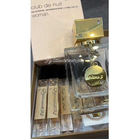 [AUTH BILL MỸ] Nước hoa Club De Nuit