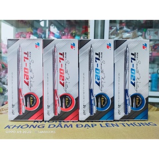 Bút bi Thiên Long TL027 0.5mm xanh đen đỏ tím hàng chính hãng