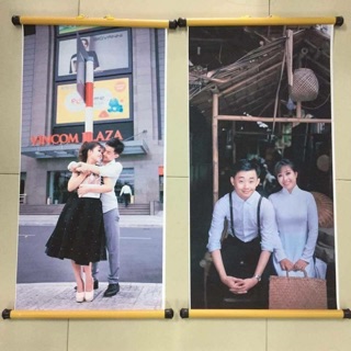 tranh lụa Nhà híp