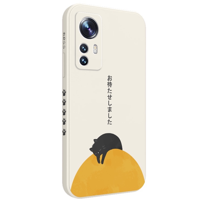 Ốp Điện Thoại Hình Mèo Sáng Tạo Cho Xiaomi Mi 12 12S 12X 11 Pro Lite Ultra 11Lite 11i