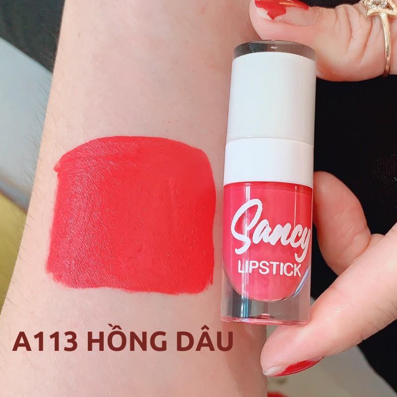 Set 3 Cây Son Dưỡng Môi SANCY MATTE Velvet Tint Nhiều Dưỡng Chất Lên Màu Cực Đep Mềm Mịn Môi Siêu Dễ Thương Chính Hãng | BigBuy360 - bigbuy360.vn