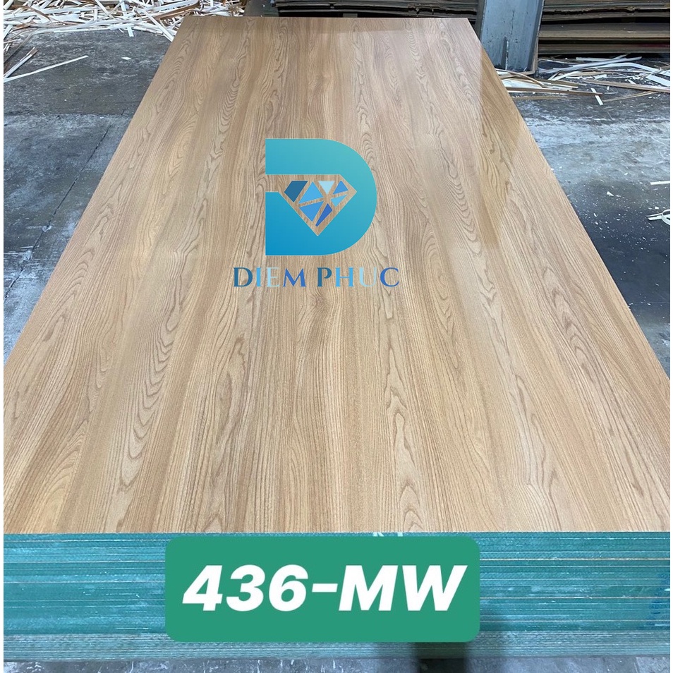 Ván MDF 17li phủ melamine vân gỗ, Loại chống ẩm phủ bề mặt min, veneer, laminate ... ván công nghiệp đóng đồ nội thất
