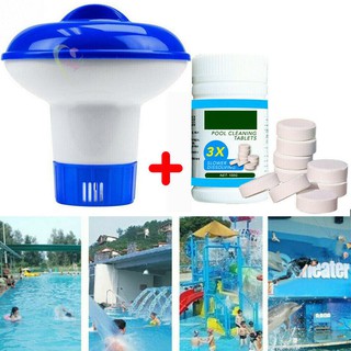 Bộ 100 viên nén clo vệ sinh bể bơi cao cấp