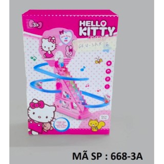 HỘP MÈO KITTY PIN LEO THANG