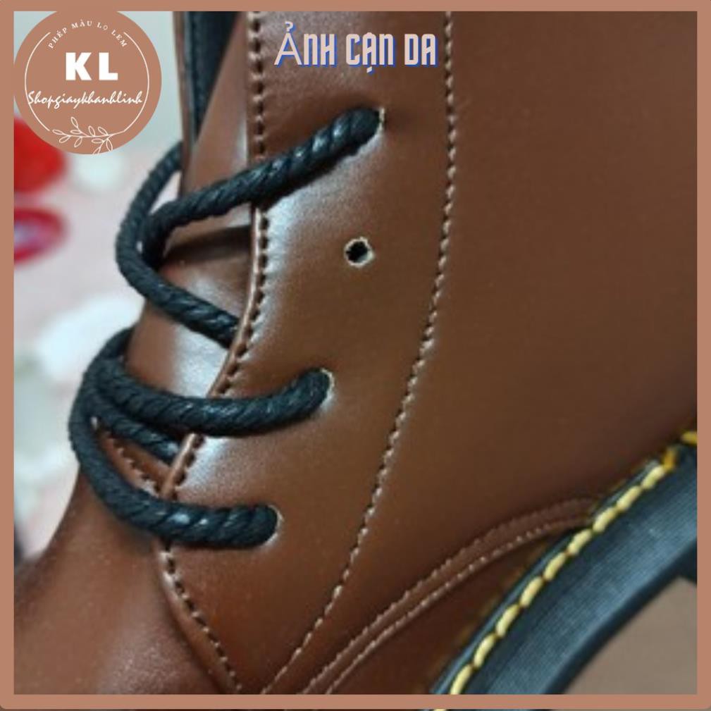 Giày/ bốt ulzzang vintage MARTIN cổ cao buộc dây tăng chiều cao mang phong cách hoang dã -b11 | BigBuy360 - bigbuy360.vn