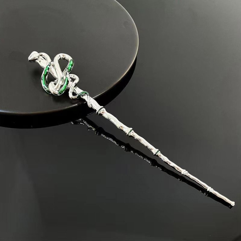 Trâm Cài Tóc Hình Rắn Bằng Kim Loại Thanh Lịch Cho Nữ