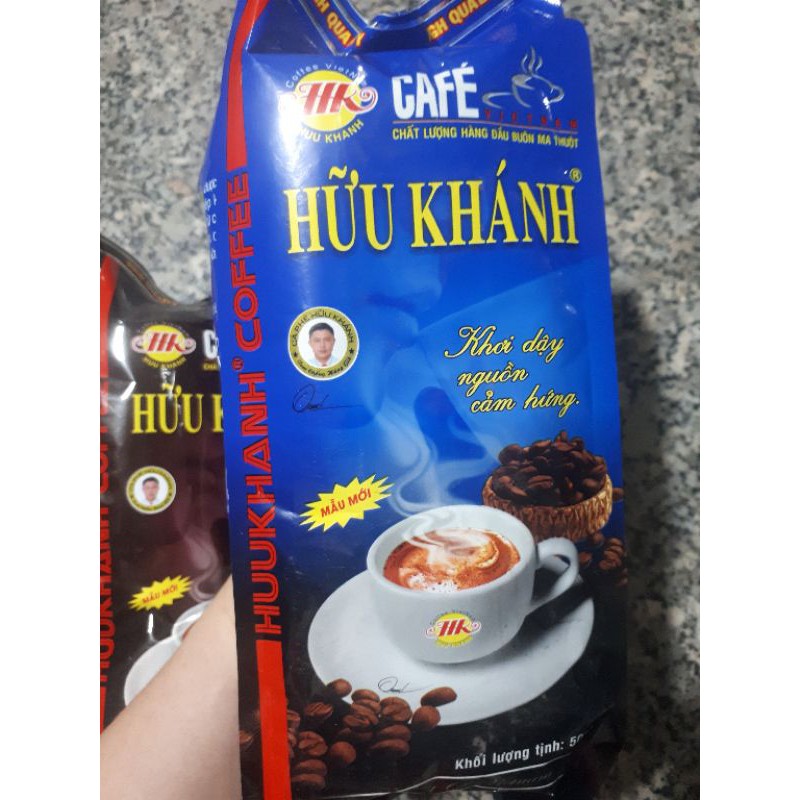 Cà Phê Hữu Khánh Loại ngon 5 sao mẩu mới