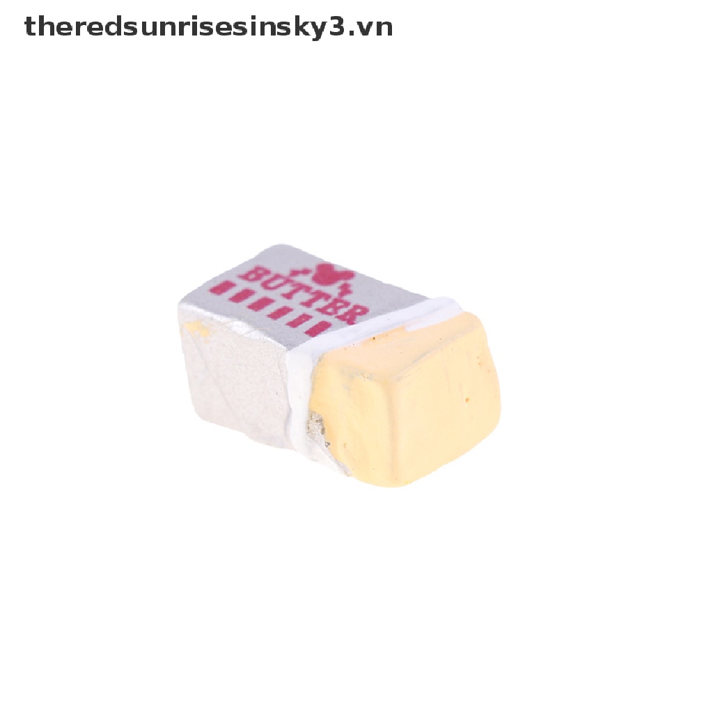 Set 6 Mô Hình Bánh Mì / Bơ Đồ Chơi Mini Cho Bé