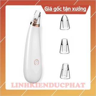 Máy Hút Mụn Đa Năng Trang Bị 3 Đầu Hút, Hút Sạch Mụn Cám, Mụn Đầu Đen Và Sợi Bã Nhờn Giúp Bảo Vệ Da