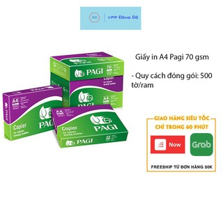 Giấy In A4 Pagi Định Lượng 70 Msg Loại Dày Bền Đẹp