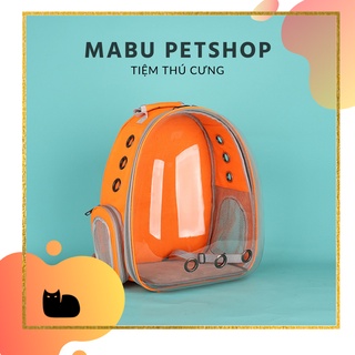 Balo phi hành gia trong suốt cho thú cưng, Balo cho chó mèo