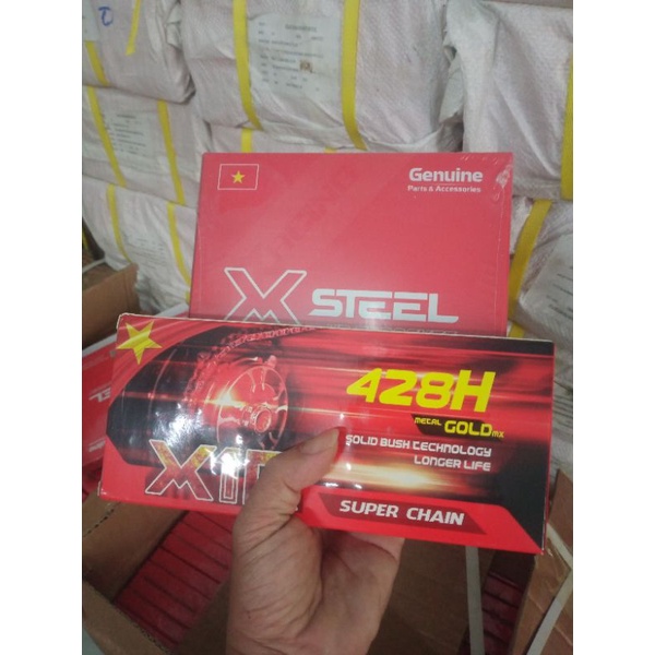 Nhông xích X1R các dòng xe.Exciter 135_150_155_winer_Raider, satria.