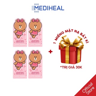 Mặt nạ dưỡng chất Mediheal Line Friends Collagen Impact Essential Beauty Mask EX 24ml thumbnail