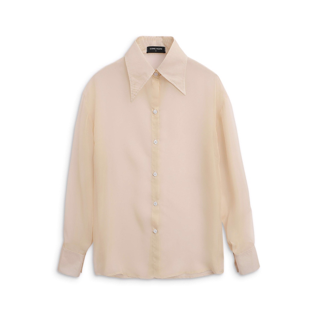 Áo Sơ Mi Nữ Transperancy Suit , Chất Vải Cotton Cá Tính, Năng Động, Trẻ Trung,WSM000007, SOMEHOW