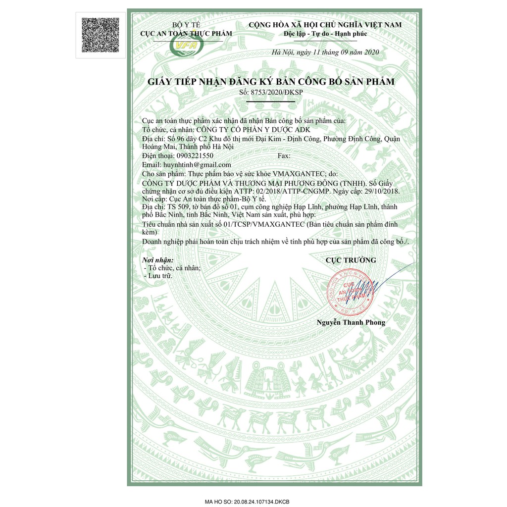 Vmaxgantec - Hỗ trợ giảm mụn do nóng trong người - Hộp 30 viên | BigBuy360 - bigbuy360.vn