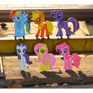 Tô màu gỗ - ngựa Pony