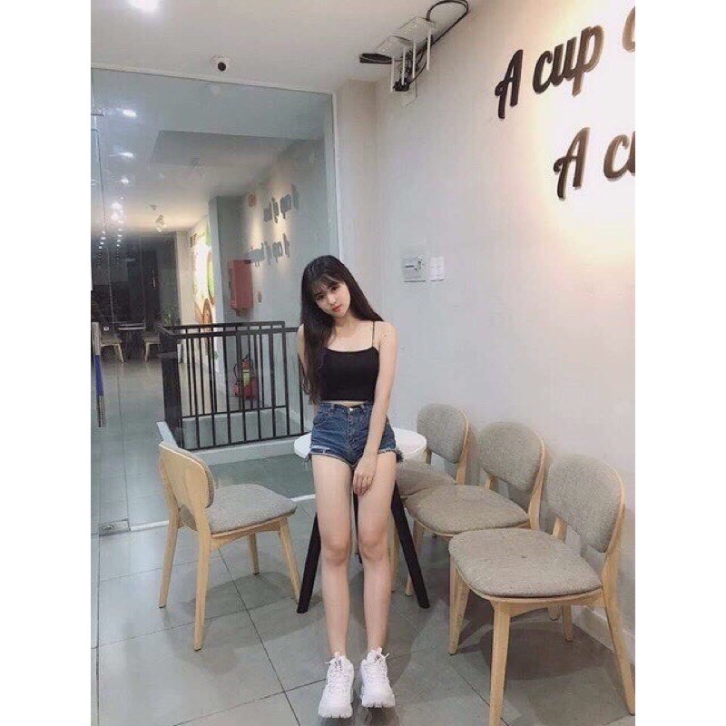 ÁO 2 DÂY QUAI BÚN SIÊU XINH