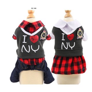 (THKpop) Set đồng phục học sinh hàn quốc cho thú cưng siêu đẹp
