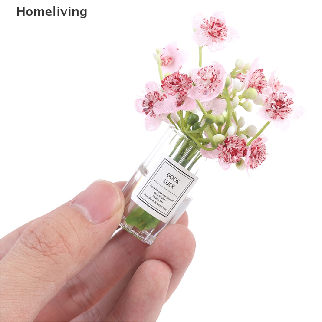 Lọ Hoa Nhài Trang Trí Nhà Búp Bê Tỉ Lệ 1: 12