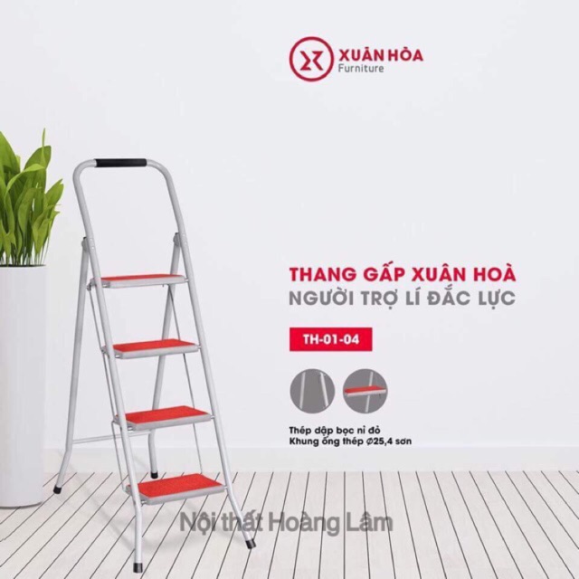 Thang gấp gọn 4 bậc Xuân Hòa