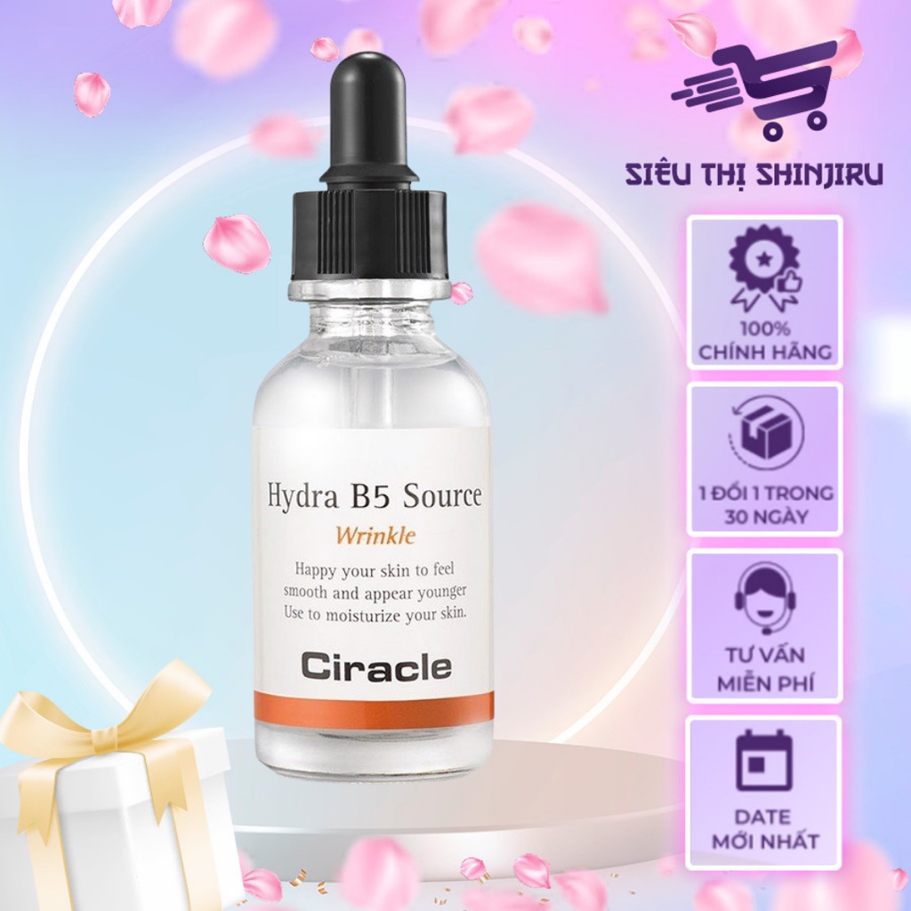 Serum Dưỡng da Ciracle Hydra B5 Source Wrinkle  30ml - Hàn Quốc