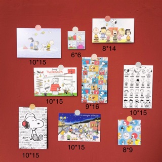 Set postcard Snoopy và những người bạn