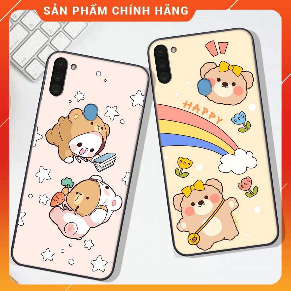Ốp lưng Samsung A11 / M11 in hình Gấu xinh xắn, Bò sữa đáng yêu,  ĐẸP -  RẺ - XINH - ĐỘC ĐÁO