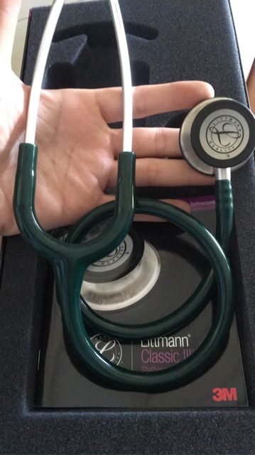 [Mã 159FMCGSALE giảm 8% đơn 500K] Ống nghe hoặc Tai nghe Littman classic Iii ( tặng khắc tên tặng móc chìa khoá )