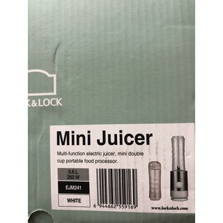 Máy xay sinh tố mini Lock&Lock - Màu trắng EJM241