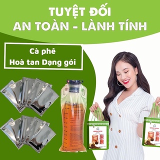 4 hộp cafe thải độc đại tràng Loại hoà tan