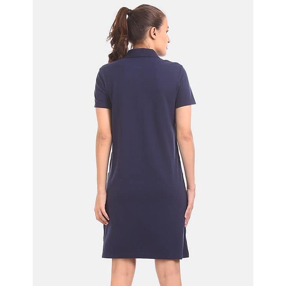 Đầm Tommy Hilfiger Navy Brand Taping Polo
